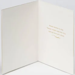 Champagne Toast Wedding Greeting Card