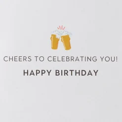 Cheers Birthday Greeting Card for Brother