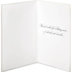 Cherish and Remember Christmas Greeting Card