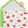 Cherries Boxed Blank Note Cards with Envelopes, 12-Count