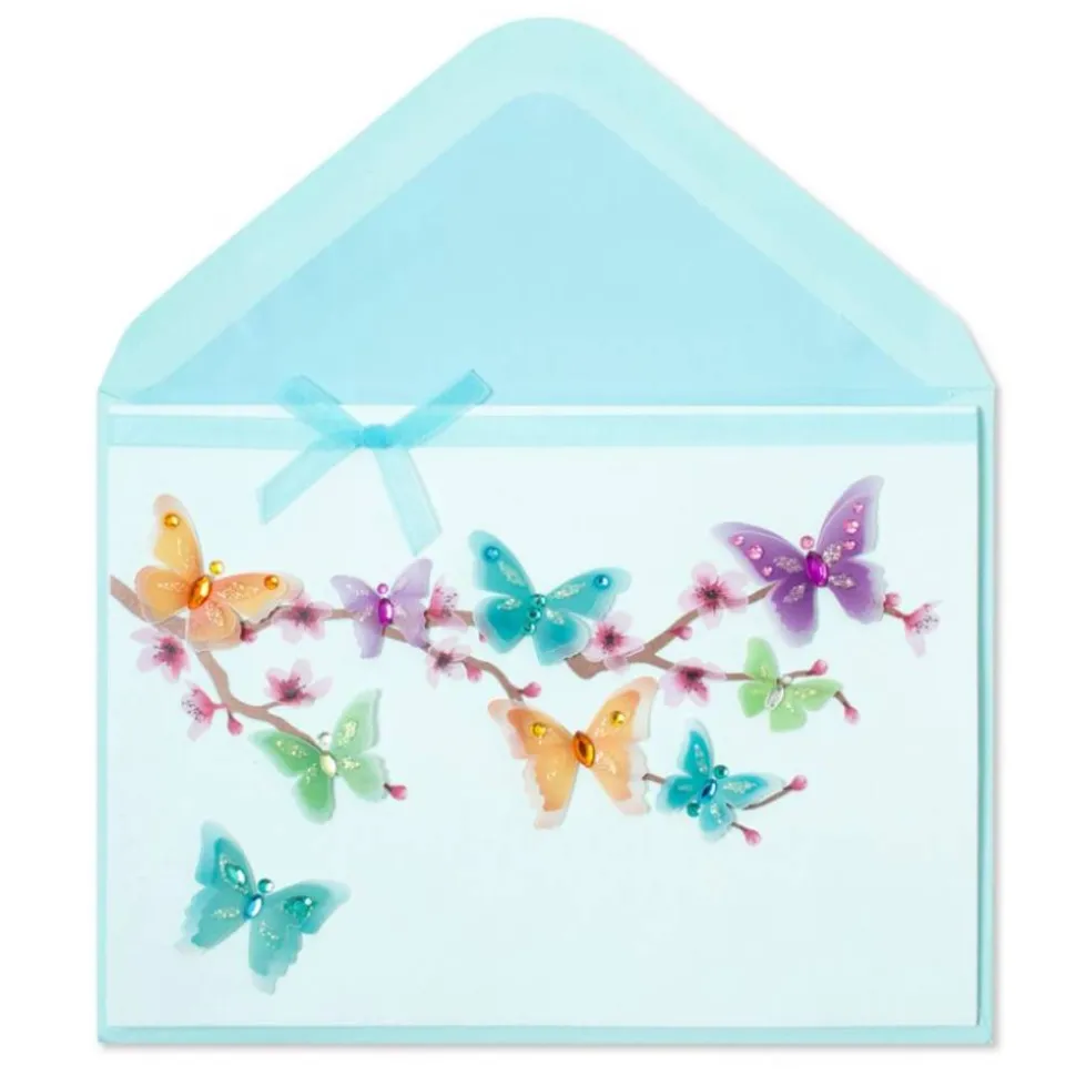 Cherry Blossom Friendship Greeting Card