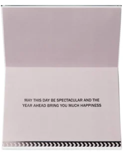 Chevron Birthday Greeting Card