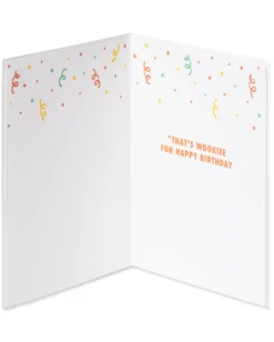 Chewie Birthday Greeting Card