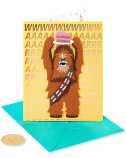 Chewie Birthday Greeting Card