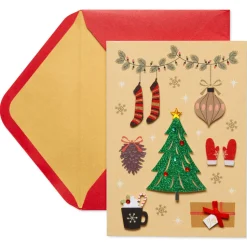 Christmas Icons Christmas Greeting Card