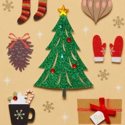 Christmas Icons Christmas Greeting Card