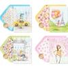 City Fashion Birthday Card Assortment – Designed by Bella Pilar, 4-Count