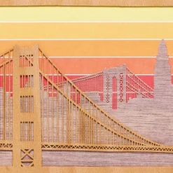 Cityscape Birthday Greeting Card