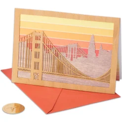 Cityscape Birthday Greeting Card