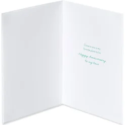 Close to You is My Favorite Place Anniversary Greeting Card