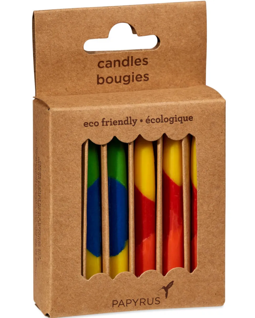 Colorful Birthday Candles 12-Count