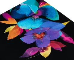 Colorful Flowers Blank Greeting Card