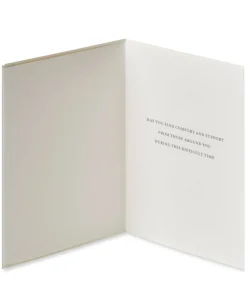 Comfort and Support Sympathy Greeting Card