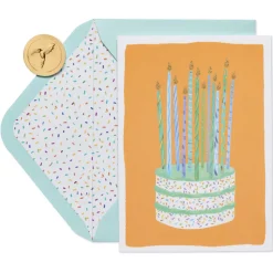 Confetti Cake Birthday Greeting Card