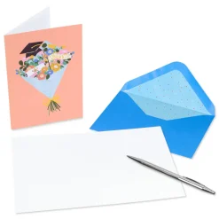 Congratulations Designs Graduation Cards Pack with Envelopes, 20-Count