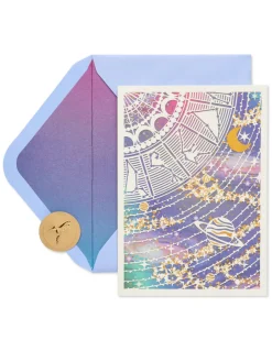 Constellation Friendship Blank Greeting Card