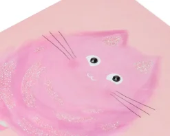 Cotton Candy Cat Birthday Greeting Card