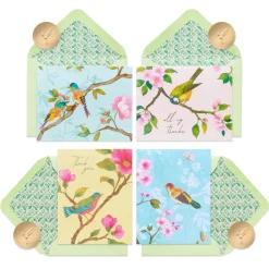 20-Count Blank Thank You Greeting Cards with Envelopes- Designed by Chris Chun