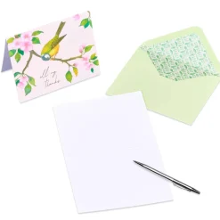 20-Count Blank Thank You Greeting Cards with Envelopes- Designed by Chris Chun