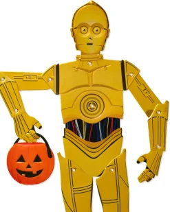 C3PO Papyrus Star Wars Halloween Greeting Card