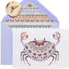 Crab Boxed Cards and Envelopes, 8-Count