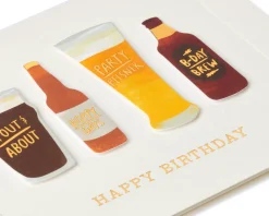 Craft Beer Birthday Greeting Card