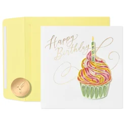 Cupcake Birthday Greeting Card