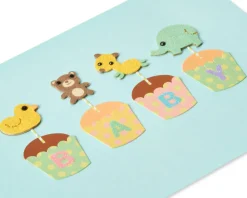 Cupcakes New Baby Greeting Card