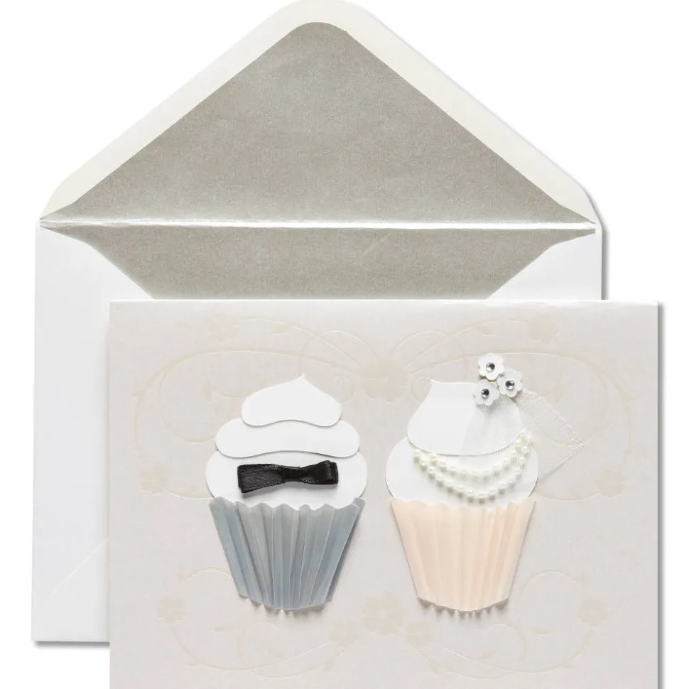 Cupcakes Wedding Greeting Card
