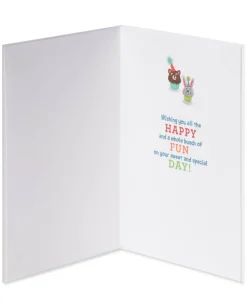 Cute Cakes Birthday Greeting Card