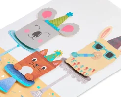 Cute Cakes Birthday Greeting Card