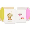 Daisies and Drinks Thank You Greeting Card Bundle, 2-Count- Designed by Bella Pilar