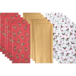 Deck the Halls Holiday Tissue Paper, 18 Sheets
