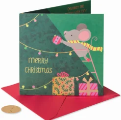 Decorate the Season with Fun Christmas Greeting Card for Kids