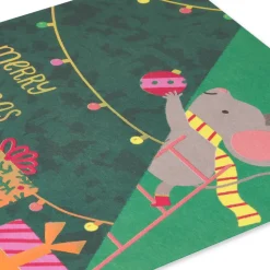 Decorate the Season with Fun Christmas Greeting Card for Kids