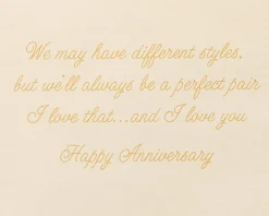 Different Styles Anniversary Greeting Card