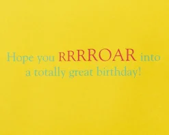 Dinosaurs Birthday Greeting Card