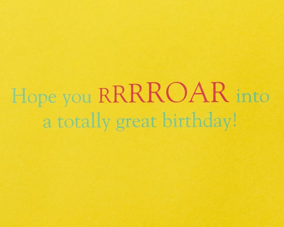 Dinosaurs Birthday Greeting Card