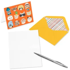 Dogs & Cats 20-Count Blank Greeting Cards