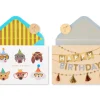 Dogs and Banner Birthday Greeting Card Bundle, 2-Count