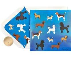 Dogs Blank Greeting Card
