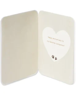 Dogs with Balloons Anniversary Greeting Card for Husband