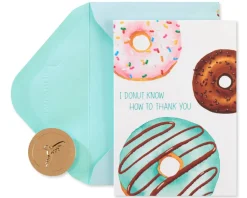 Donut Boxed Blank Note Cards with Envelopes, 14-Count