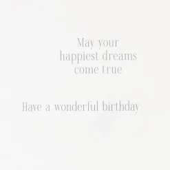 Dreams Come True Birthday Greeting Card