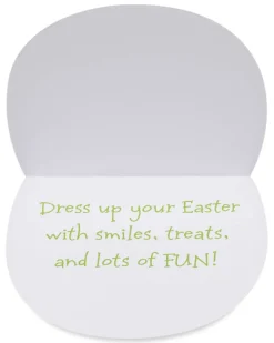 Dress Up Your Easter Greeting Card for with Mask