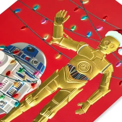 Droids to the World Star Wars Holiday Boxed Cards, 12-Count