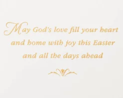 Easter Wreath Religious Easter Greeting Card