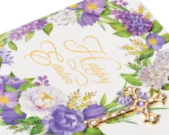 Easter Wreath Religious Easter Greeting Card