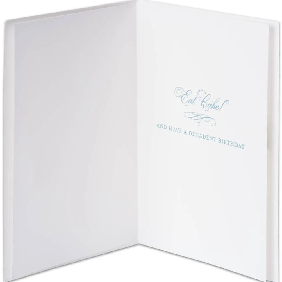 Eat Cake Birthday Greeting Card