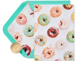 Eat Hole Foods Funny Birthday Greeting Card